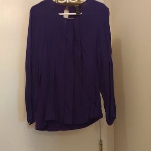 NWOT size M purple blouse